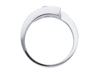 Anello Babila Milano Donna Trilogy in Oro bianco Diamante 0.15 Ct BBB14015C - BBB14015C